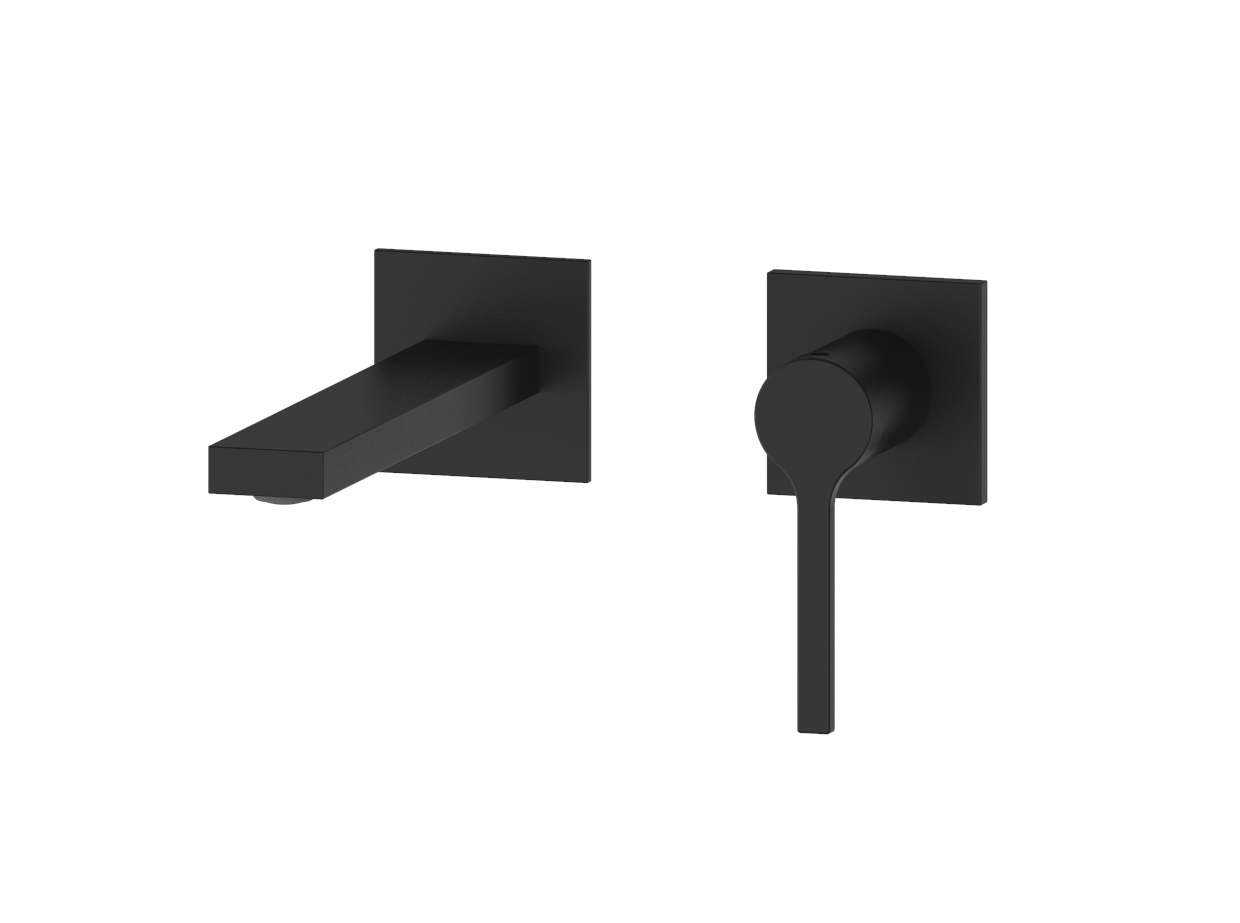 Комплект душової системи прихованого монтажу, змішувача для раковини прихованого монтажу та гігієнічного душу Nett TSB-99 + QB-22 + Gappo G7206-6