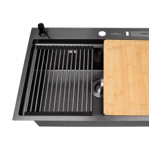 Кухонные станции Теперь мойка стала больше,чем просто емкость для мытья посуды