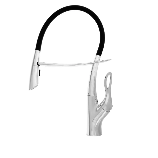 Гнучкий змішувач для кухні вбудований Nett SWH-52 фото