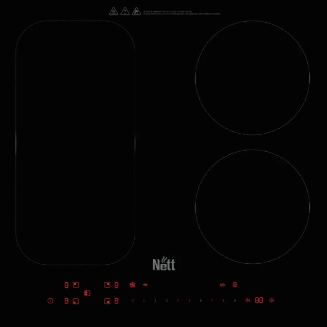 Індукційна варильна поверхня Nett NI-5952 фото