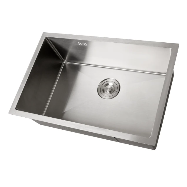 Уцінена мийка для кухні з нержавійки під стільницю Nett NS-6845 фото