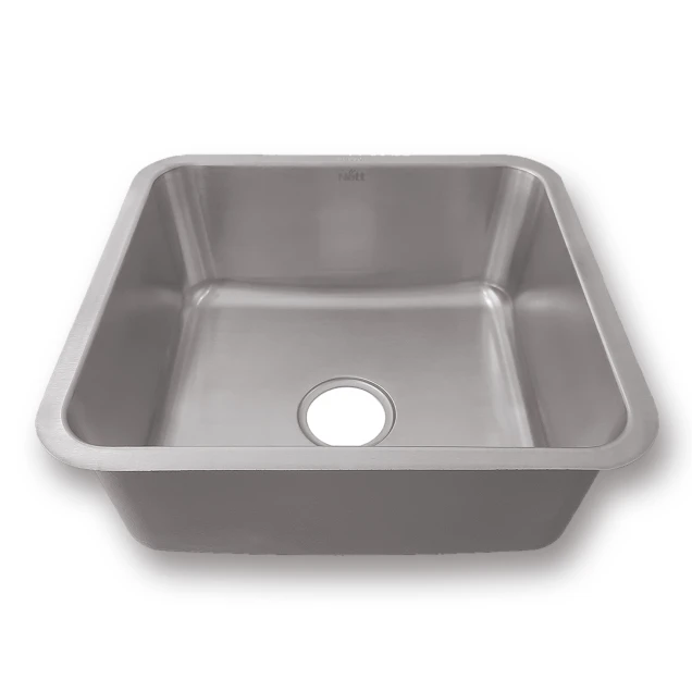 Уцінена мийка кухонна з нержавіючої сталі 45 см під стільницю Nett NS-4643 фото