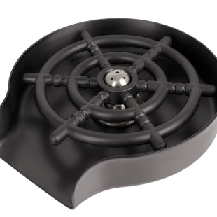 Чорна портативна мийка склянок для кухонної раковини Nett MB-33 фото