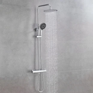 Душова система з термостатом зовнішнього монтажу для душу Nett SSH-24 фото