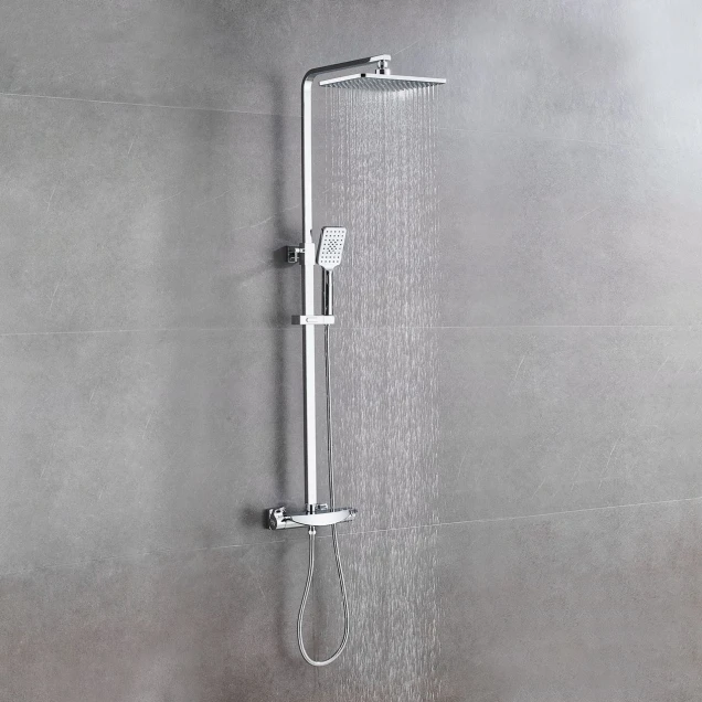 Душевая система с термостатом наружного монтажа Nett STH-32 фото