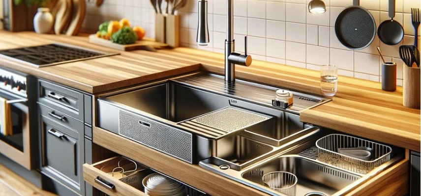 Пять способов, которыми многофункциональные мойки делают вашу кухню умнее