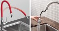 Кухонний змішувач із гнучким або висувним зливом: Який з них вибрати?