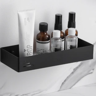 Настінна полиця у ванну металева Nett PB-24 фото