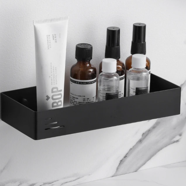 Настенная полка в ванную металлическая Nett PB-24 фото