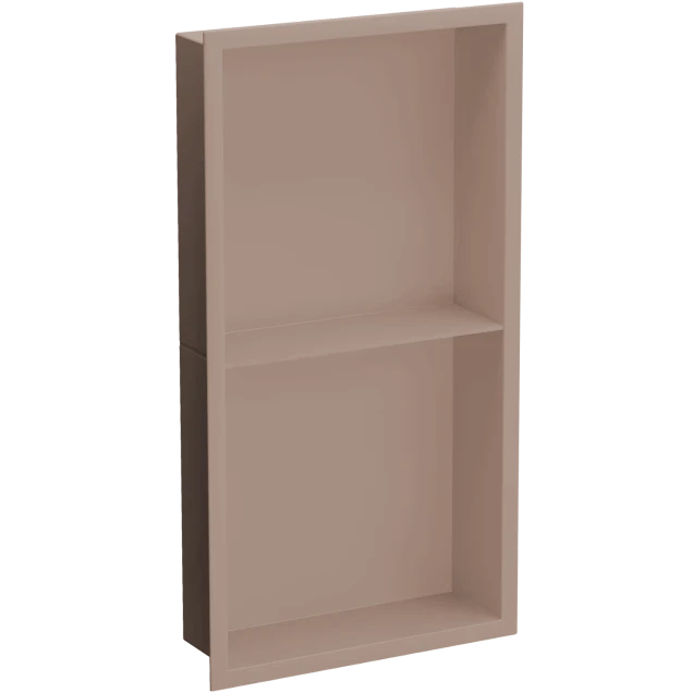 Полиця до ванної кімнати бронзова нержавіюча 60 см Nett YBr-60 фото