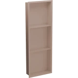 Полиця до ванної металева вбудована бронзова 90 см Nett YBr-90