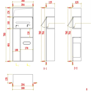 Настінна ніша в туалет вбудована біла Nett TWP-70 фото
