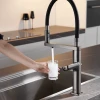 Кухонный смеситель графитовый сенсорный с фильтрованной водой Nett AG-43 фото №3