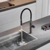 Кухонный смеситель графитовый сенсорный с фильтрованной водой Nett AG-43 фото №5
