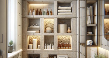 Ніші у маленькій ванній кімнаті: як ефективно використовувати простір