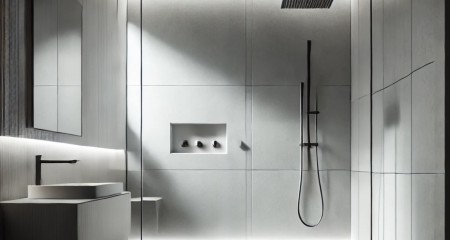 Як створити ідеальну душову зону із системою внутрішнього монтажу