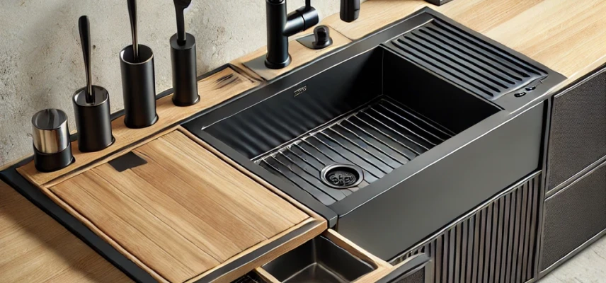 Мойка с аксессуарами: какие дополнительные функции делают её удобнее