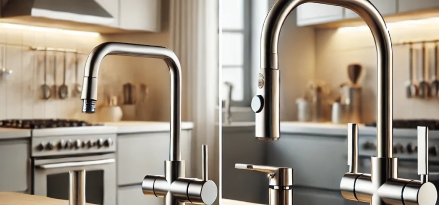 Одноважільні або двоважільні змішувачі: який тип підходить для вашої кухні