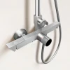 Душова система зовнішнього монтажу для душу хром Nett WH-19 фото №3