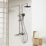 Душова система зовнішнього монтажу для душу графітова Nett WGr-19