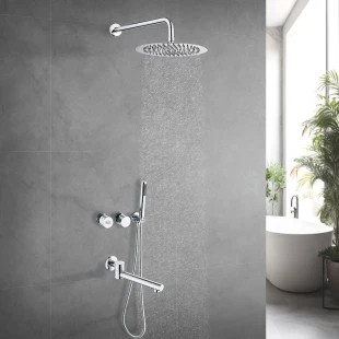 Душова система внутрішнього монтажу з виливом Nett TSH-99 фото