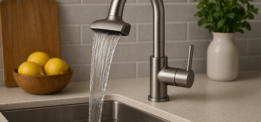 Водоспад у вас на кухні: переваги змішувачів з унікальною функцією