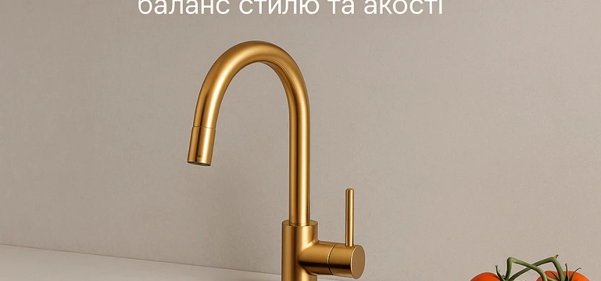 Nett — золотая середина в мире кухонной сантехники