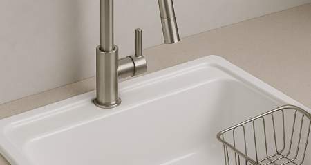 Білі мийки з нержавіючої сталі. Покриття емаль — надійність