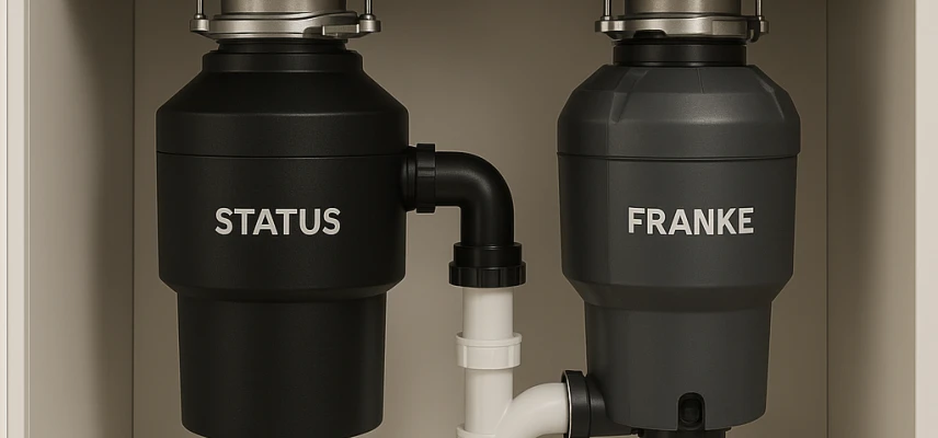 Сравнение измельчителей пищевых отходов Status и Franke: какой диспоузер выбрать для вашей кухни