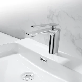 Хромований кран на раковину Nett ZH-33 фото