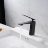 Чорний кран для умивальника Nett ZB-33 фото №2