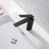 Чорний кран для умивальника Nett ZB-33 фото №4