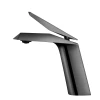 Графітовий дизайнерський кран у ванну кімнату Nett DGr-66 фото №2