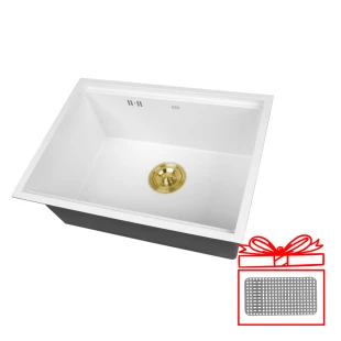 Мийка на кухню нижнього монтажу 1.5 мм з нержавіючої сталі Nett NW-5742 фото