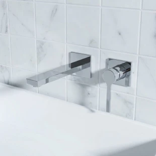 Змішувач для раковини вбудований в стіну Nett QH-22 фото